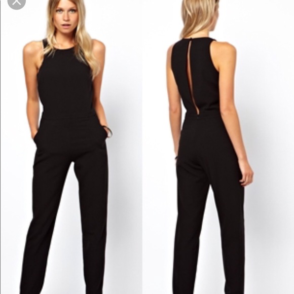 black jumpsuit petite size